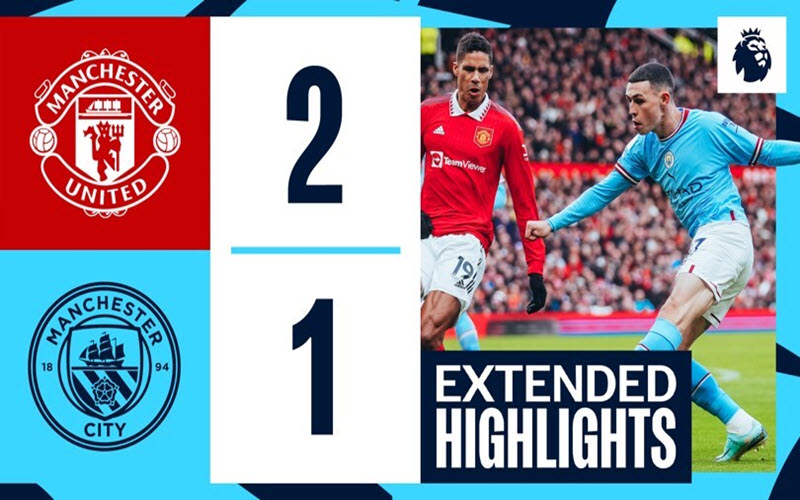 HIGHTLIGHT MAN CITY VS MAN UTD